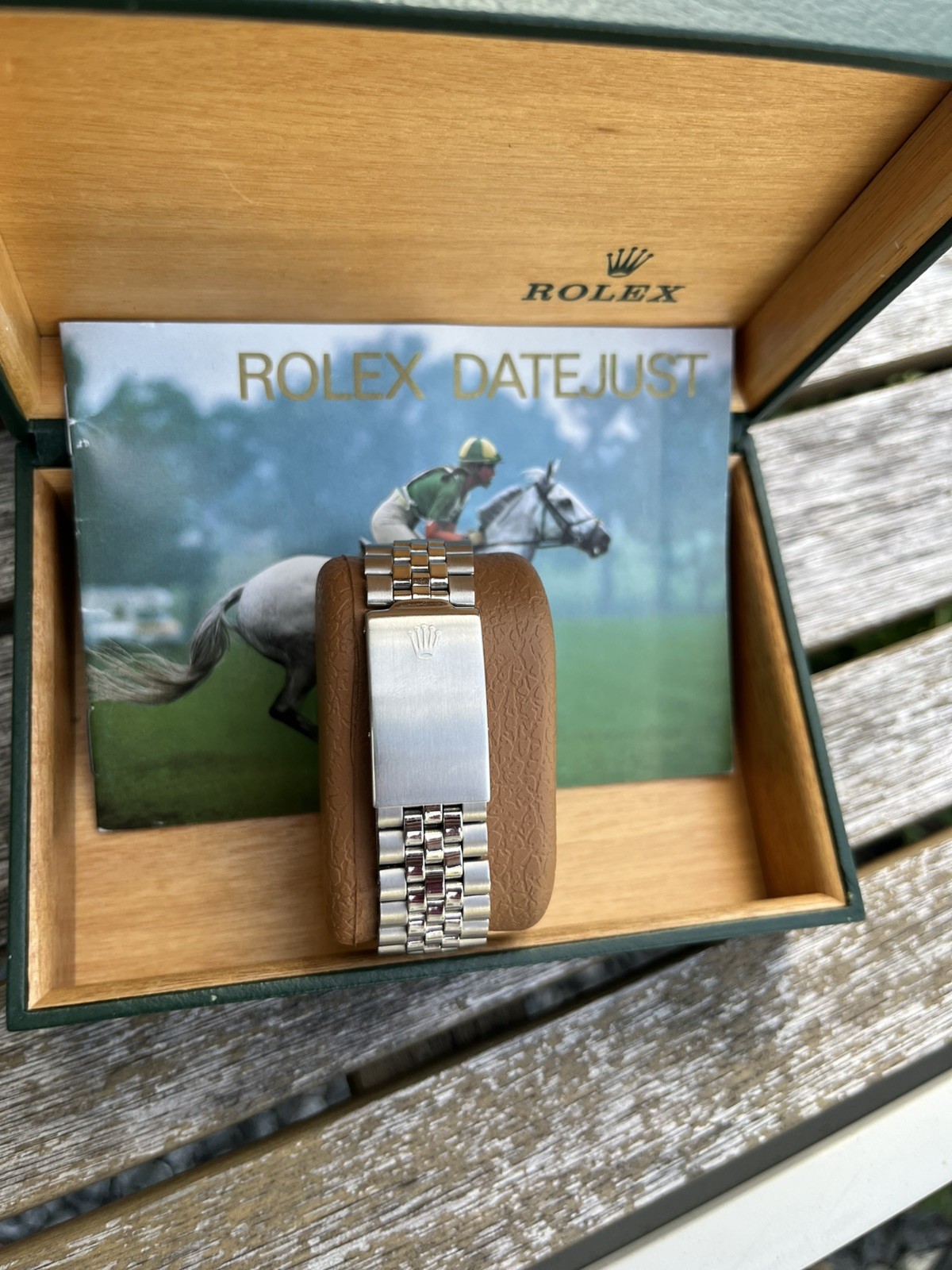 Rolex 1601 | 36mm | Folded Jubilee | Box & Booklet