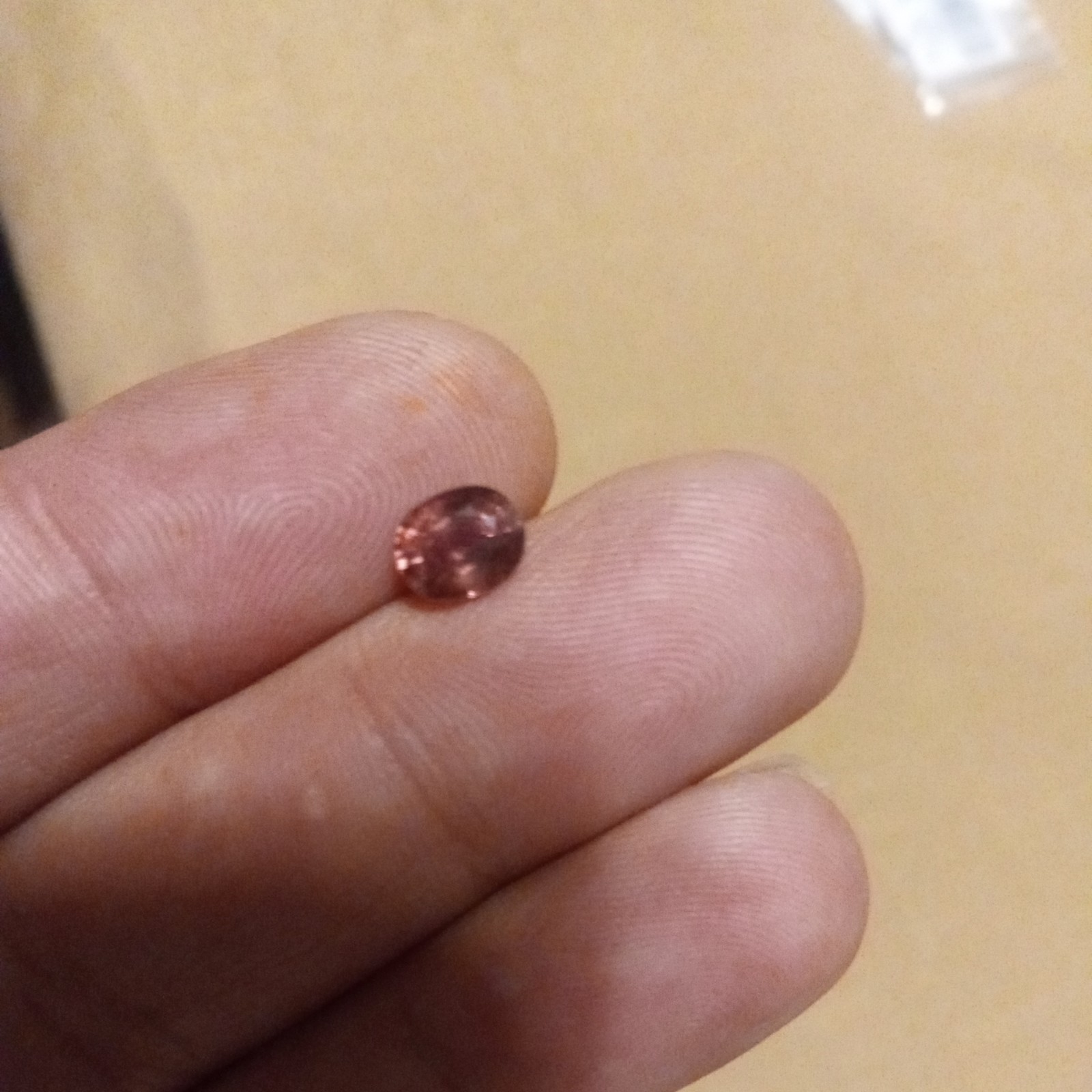 1.32 ct natural color change garnet cushion pinkish purple to reddish orange 😍