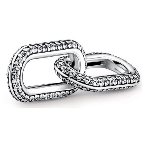 Pandora Sterling Silver Pandora Me Double Link with Zirconia – 799660C02