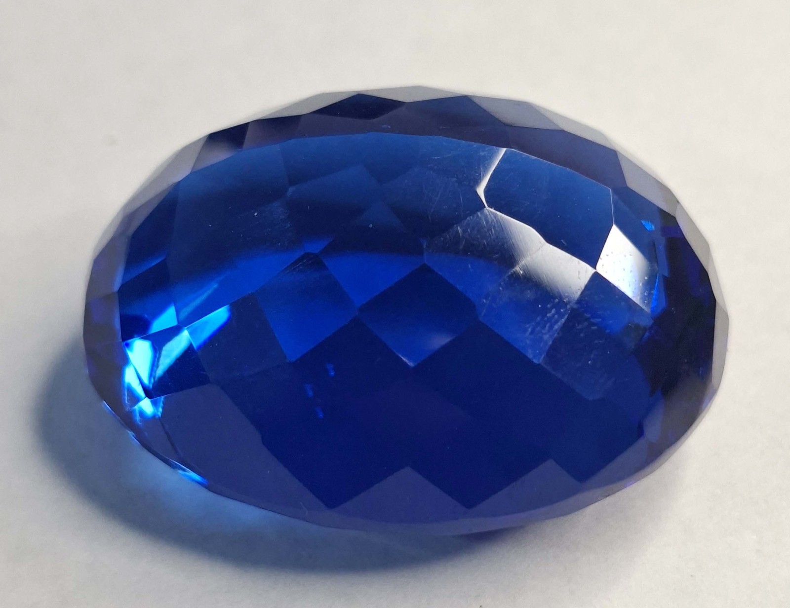 Tanzanite Blue Oval Cut 166-168 Ct Natural Certified Loose Gemstone RK1114