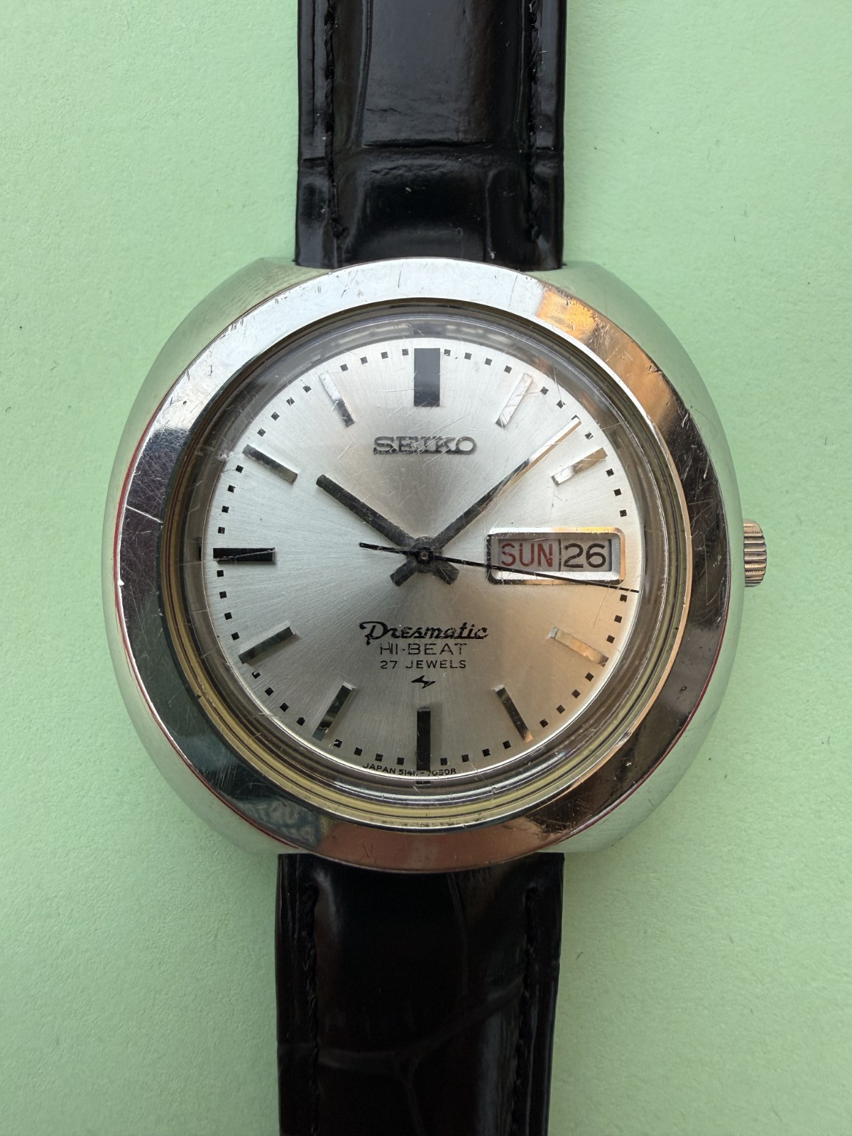 Seiko Prestamatic – 5146-7030 – Rare Seiko Day Date
