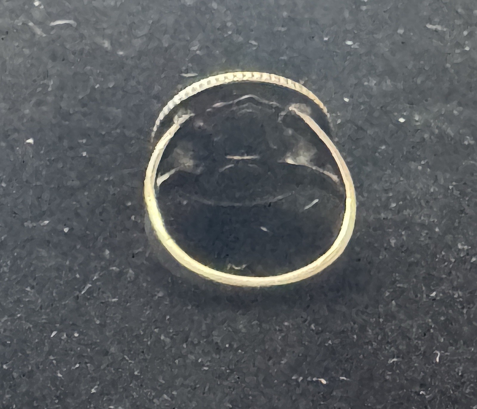 Vintage 1946 Philippines Silver 10 Centavos Coin Ring Size 5.5 Victory Eagle