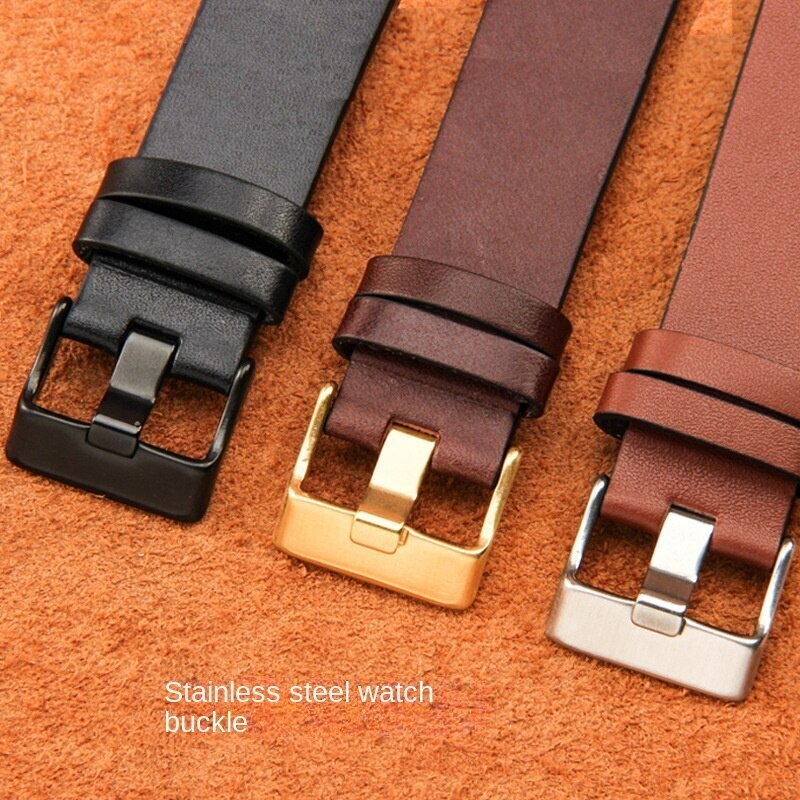 Genuine Cowhide Leather Watch Band Straps Mens 22/24/26/28/30/32/34mm for Diesel