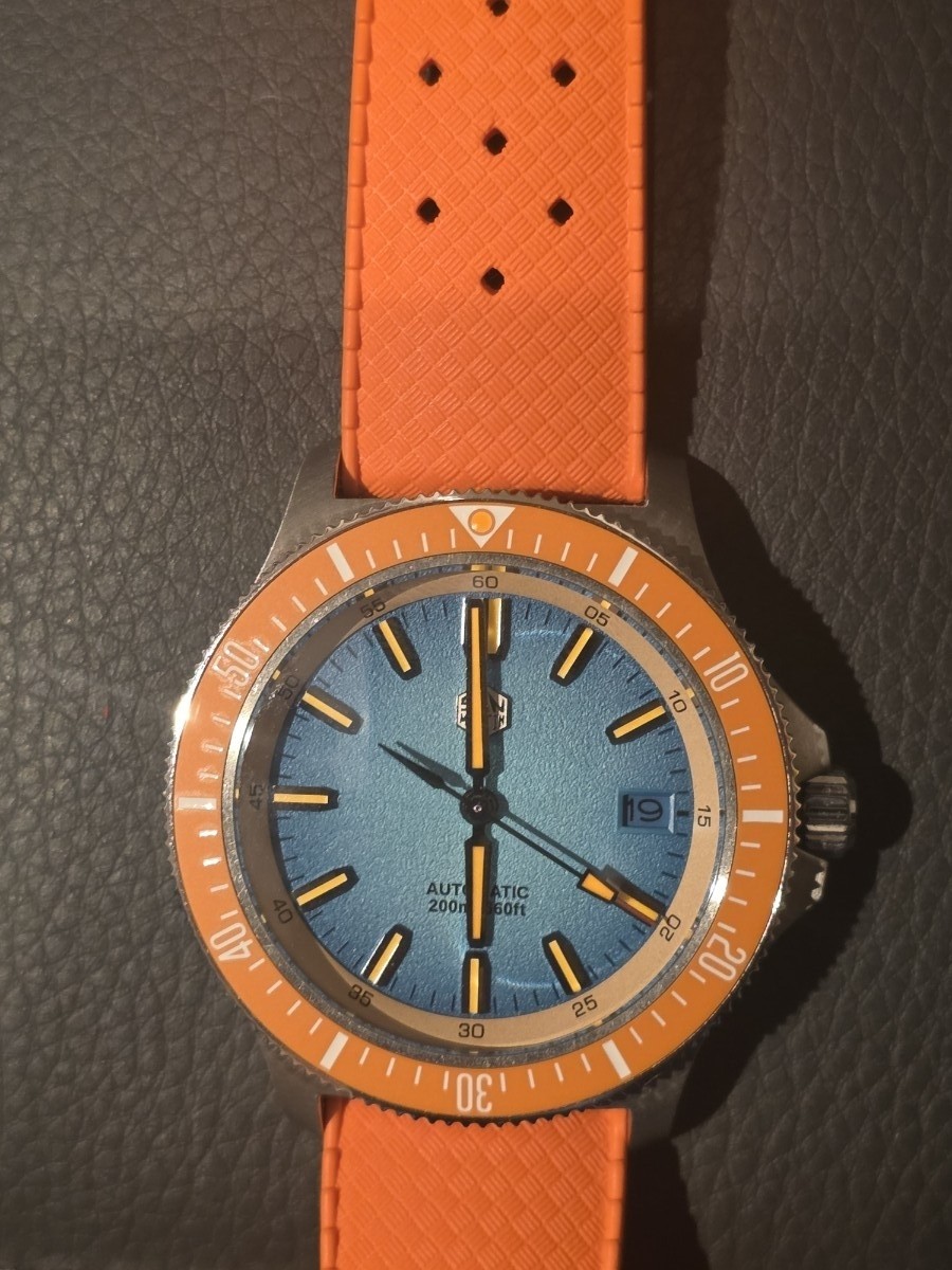 San Martin SN0118-G Automatic NH35 40mm Wristwatch NEAR MINT