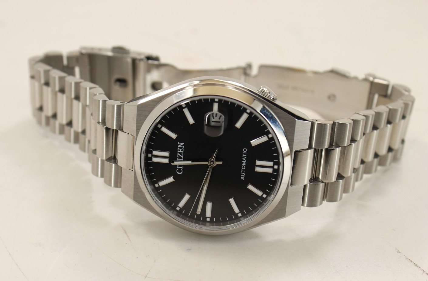 Citizen NJ0150-56E Men’s Tsuyosa Stainless Steel Black Automatic Watch