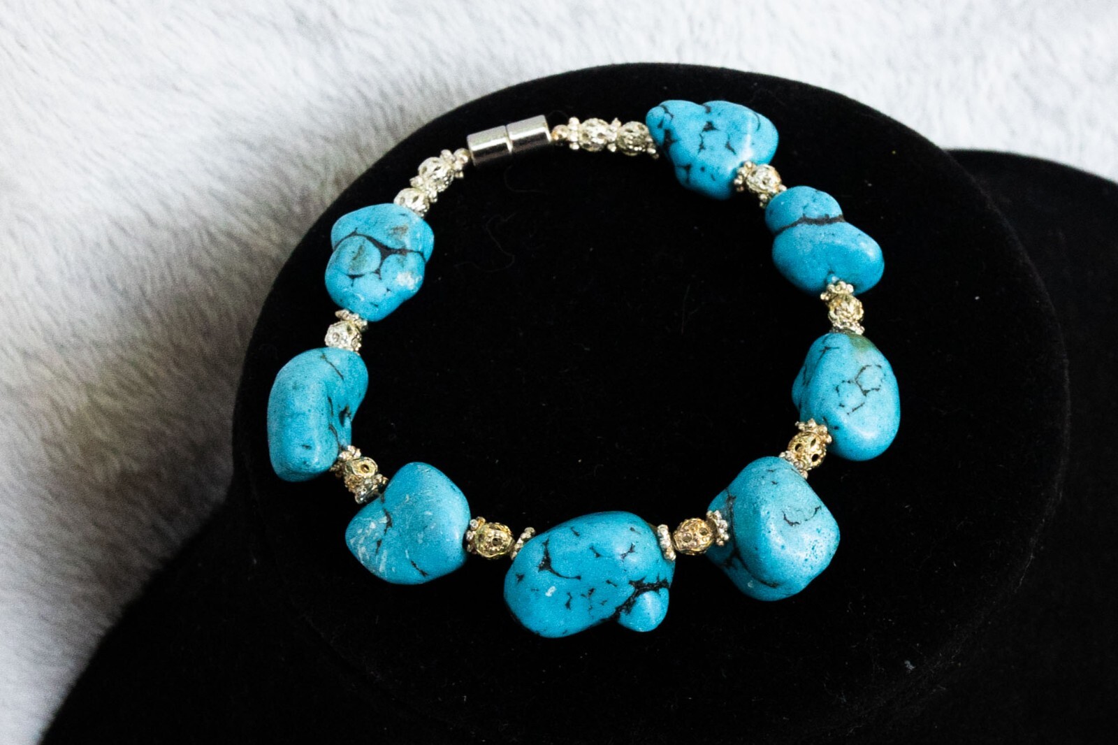 Man-made Turquoise Bracelet