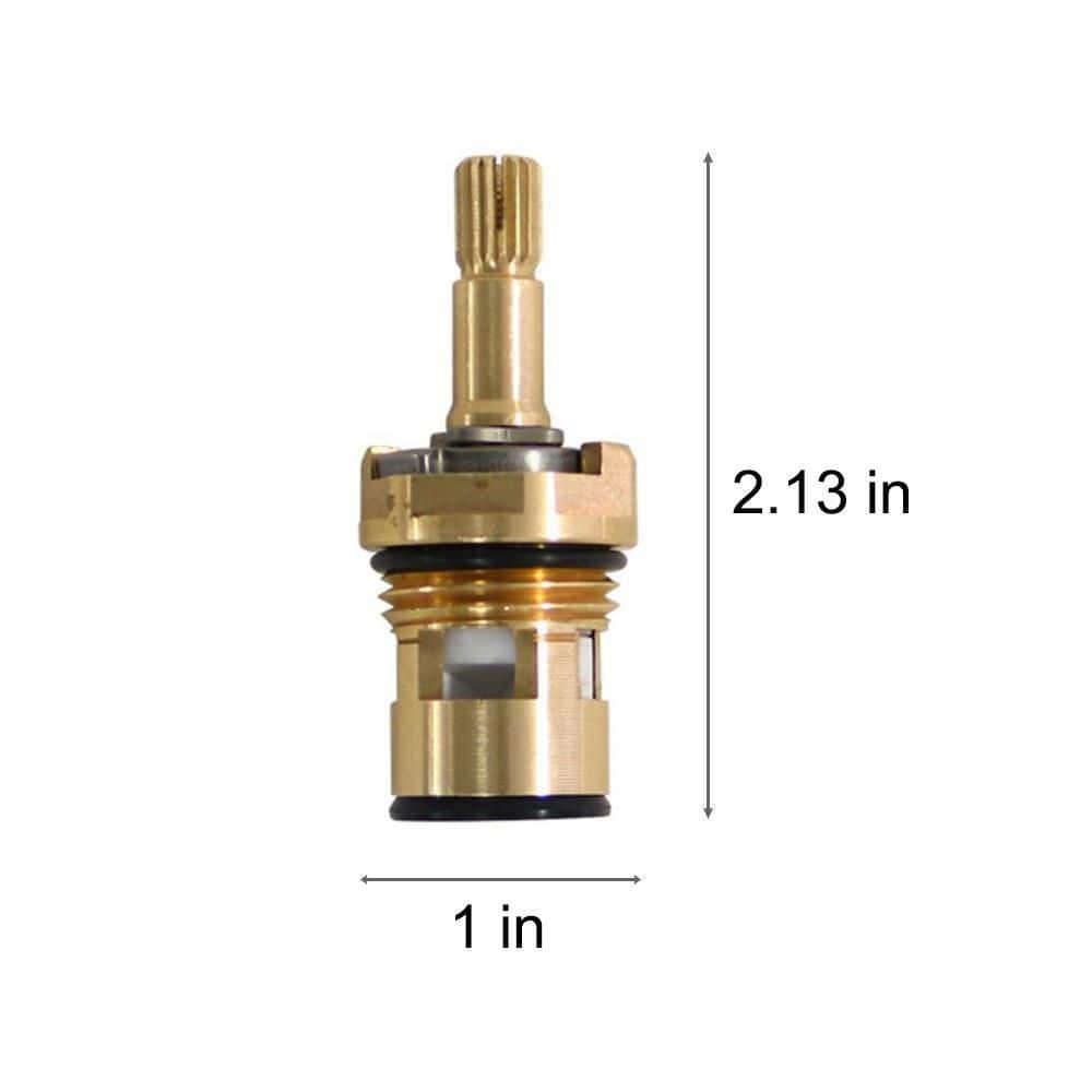 Everbilt 2 1/8 in. 18 pt Broach Right Hand Stem for American Standard Replaces