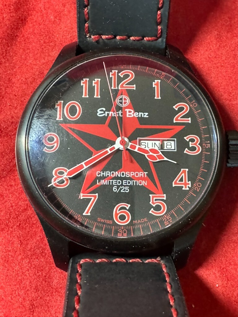 Ernst Benz Chronosport ref. 10200 Limited Edition 25 Jewels Automatic Watch