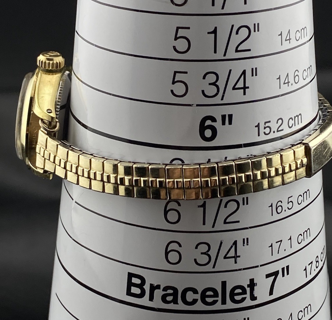 Tudor Princess Oysterdate Dainty Date Dial Gold Plated Aides Watch Self Winding