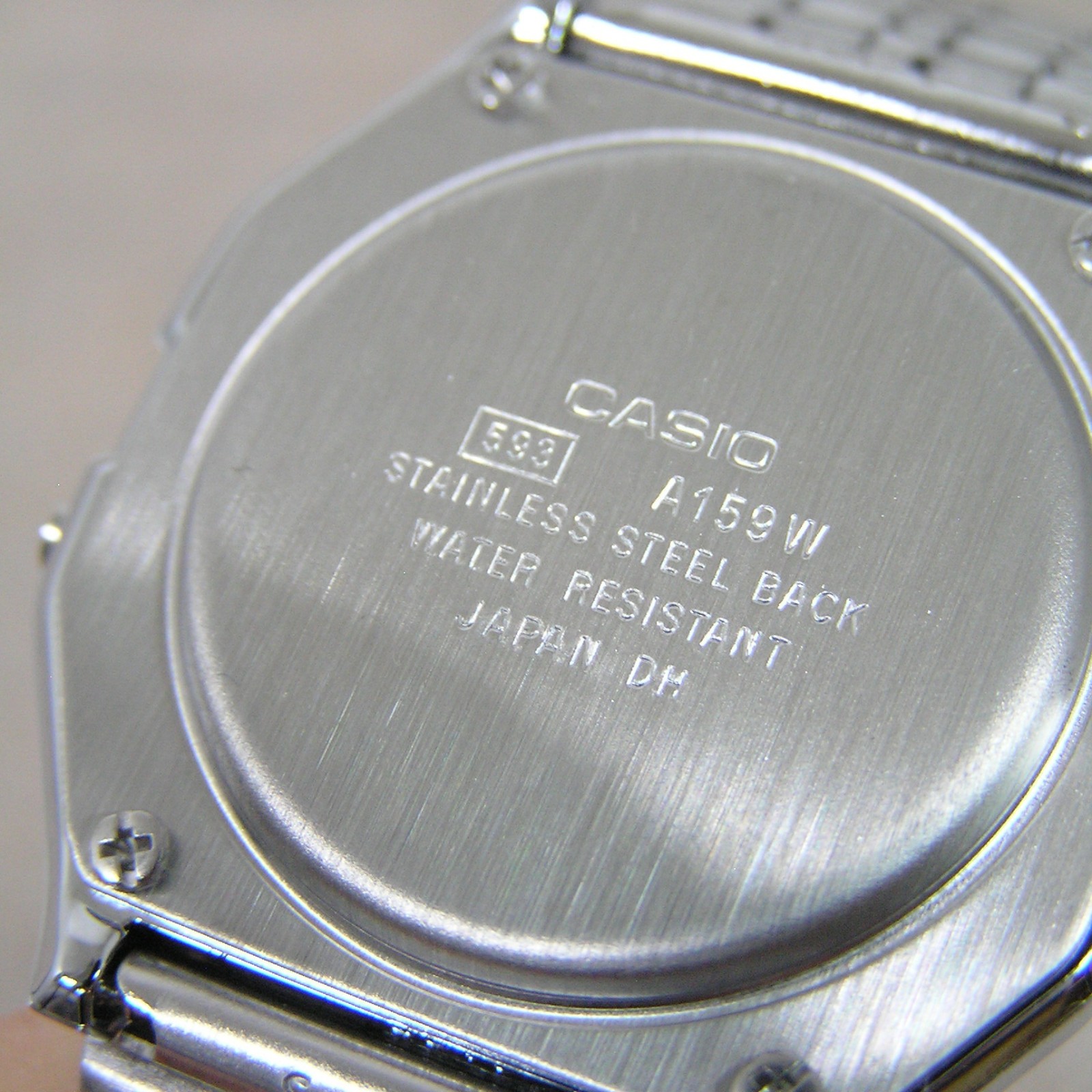 UK STOCK CASIO A159WA-N1JH Japan Made Exclusive Digital Watch Imported Model