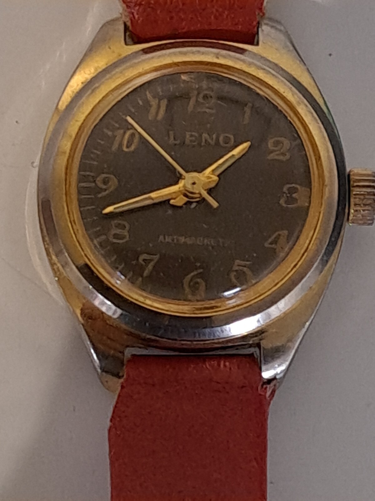 Ladies Vintage Leno Mechanical Watch See Video In Description