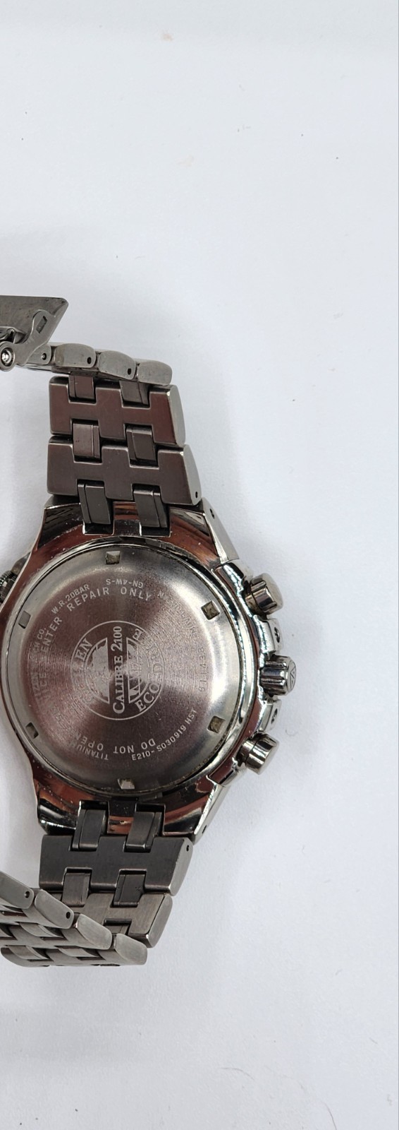 Citizen Eco-Drive Titanium Caliber 2100 Chronograph Model AV0021-52H