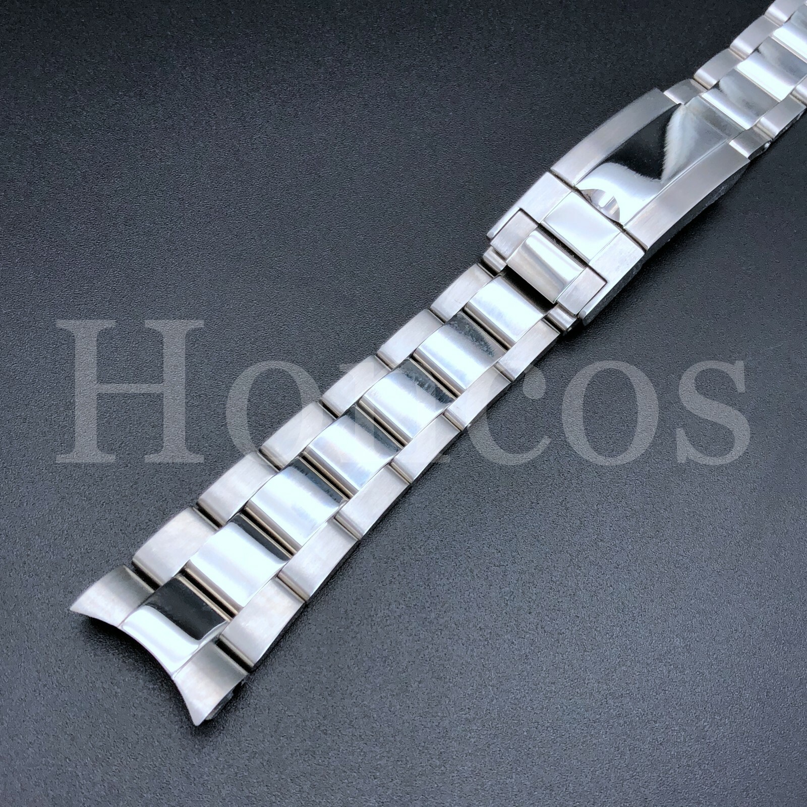 OYSTER WATCH BAND BRACELET FITS FOR ROLEX YACHTMASTER 20MM FLIP LOCK STAINLESS