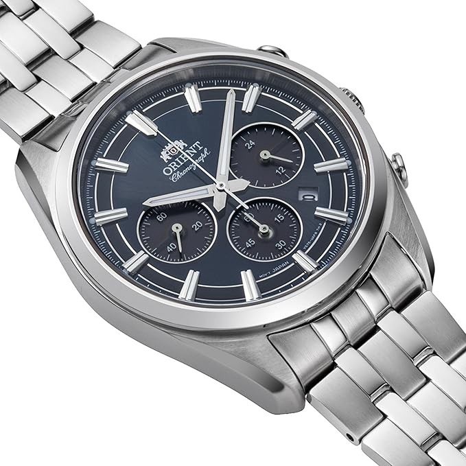 Orient Contemporary Chronograph Blue Dial Men’s Watch RA-TX0303L