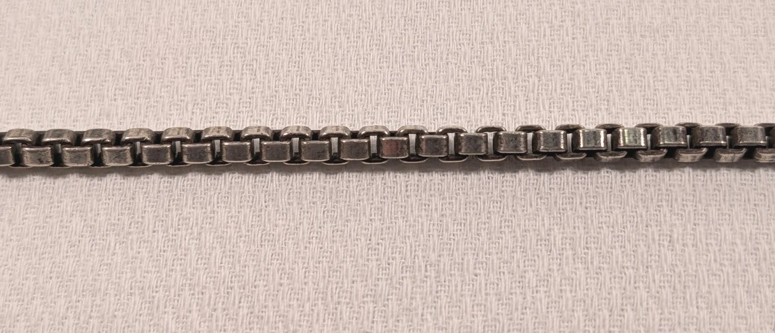 Vtg Tiffany & Co. Venetian Link Bracelet 7.75″ 925 Sterling Box Chain
