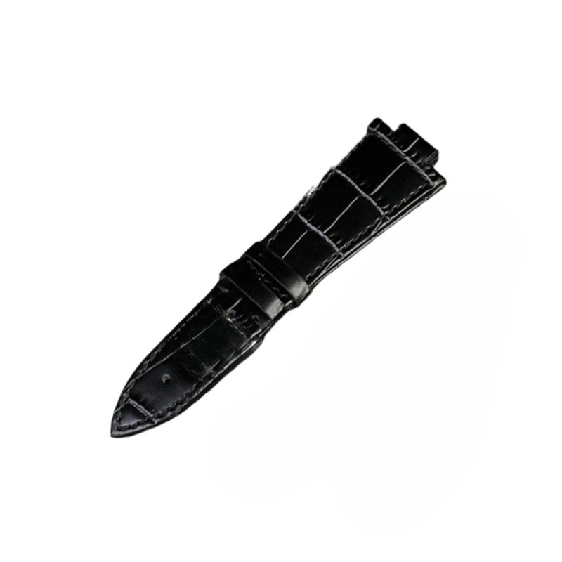 Genuine Leather Watch Strap 12mm Padded Stitched Band for Tissot T137.407/410