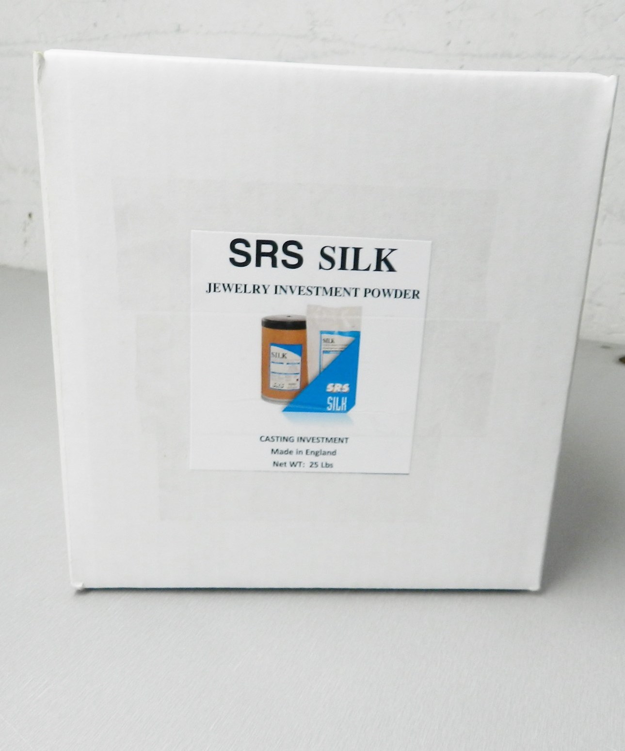 Jewelry Casting Investment Powder Lost Wax Casting Silk Gypsum SRS UK 25 Lbs