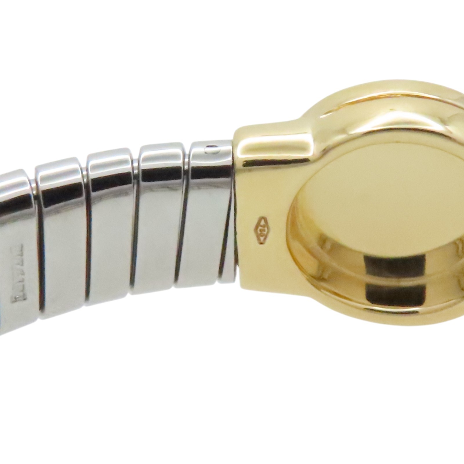 BVLGARI Tubogas Bracelet 18K White Gold