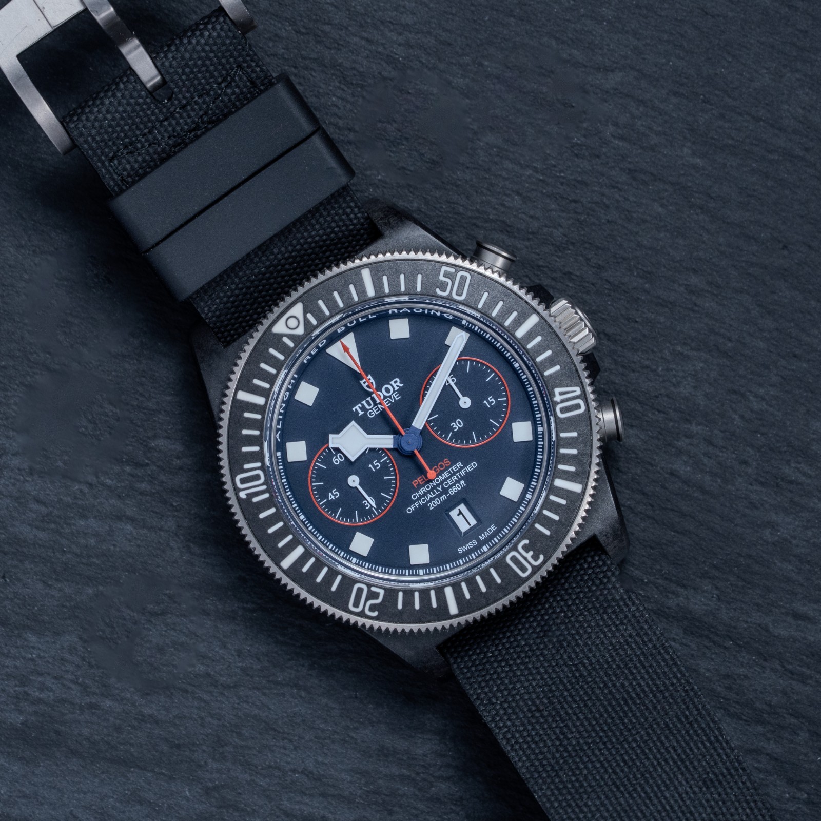 Tudor Pelagos FXD Chrono Red Bull | Ref. 25807KN | 43mm | 2025 | Full Set