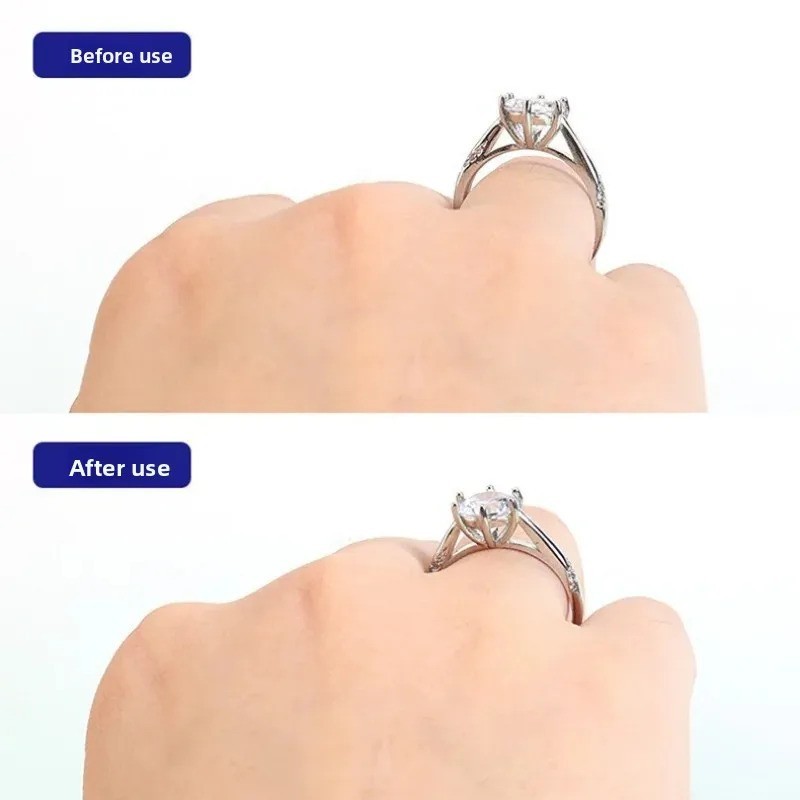 Invisible Ring Size Adjuster Set 8Pcs Loose Rings Resizer Reducer Spacer Guard