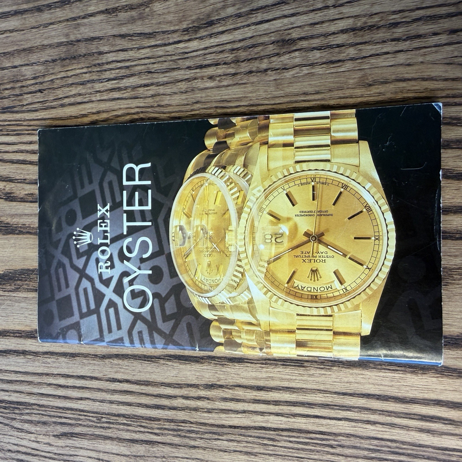Rolex Oyster Perpetual Catalog 3.75in By 6.25 In 45 Pages