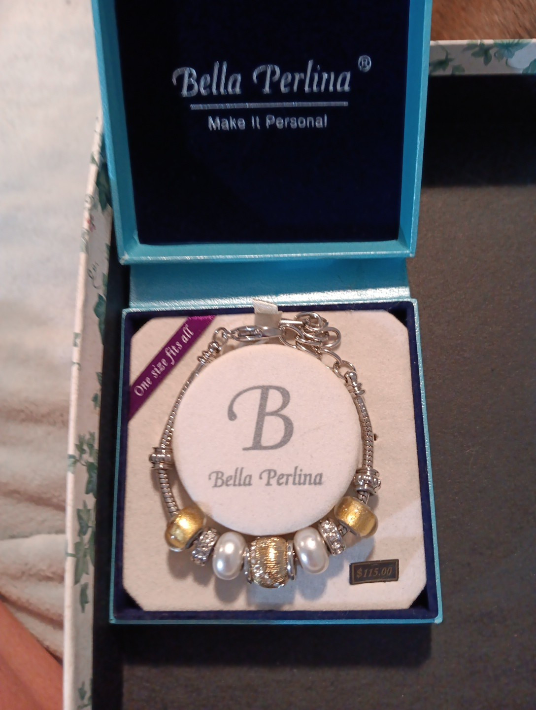 Bella Perlina Bracelet With Charms