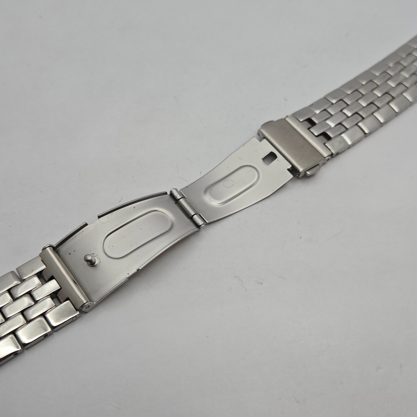 20mm stainless steel watch accessories watch bracelet/strap, silver watch chain