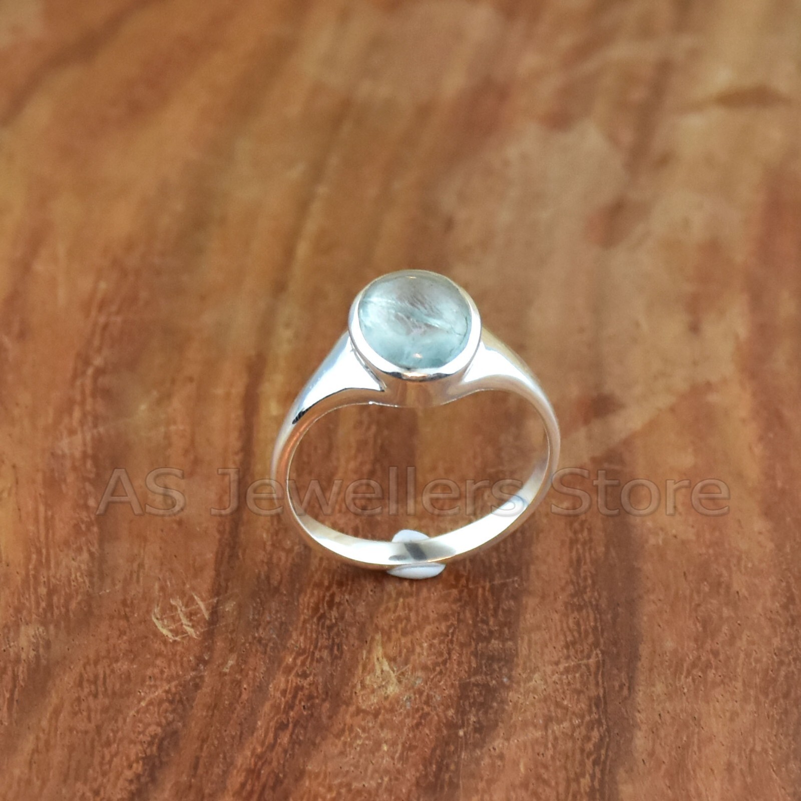 925 Sterling Silver Ring, Aquamarine Ring, Handmade Ring, Gemstone Silver Ring