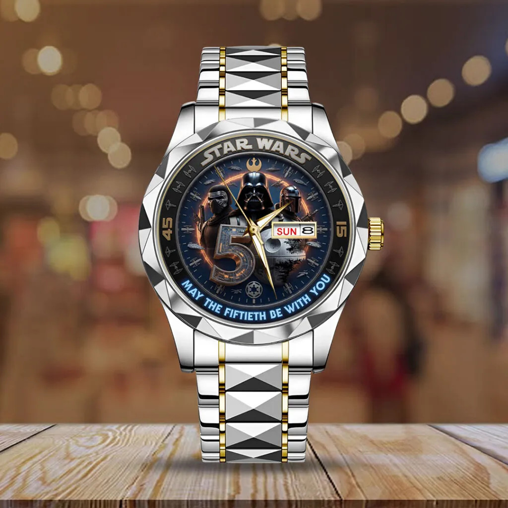 Star Wars 50th Anniversary Alloy Luxury Quartz Watch