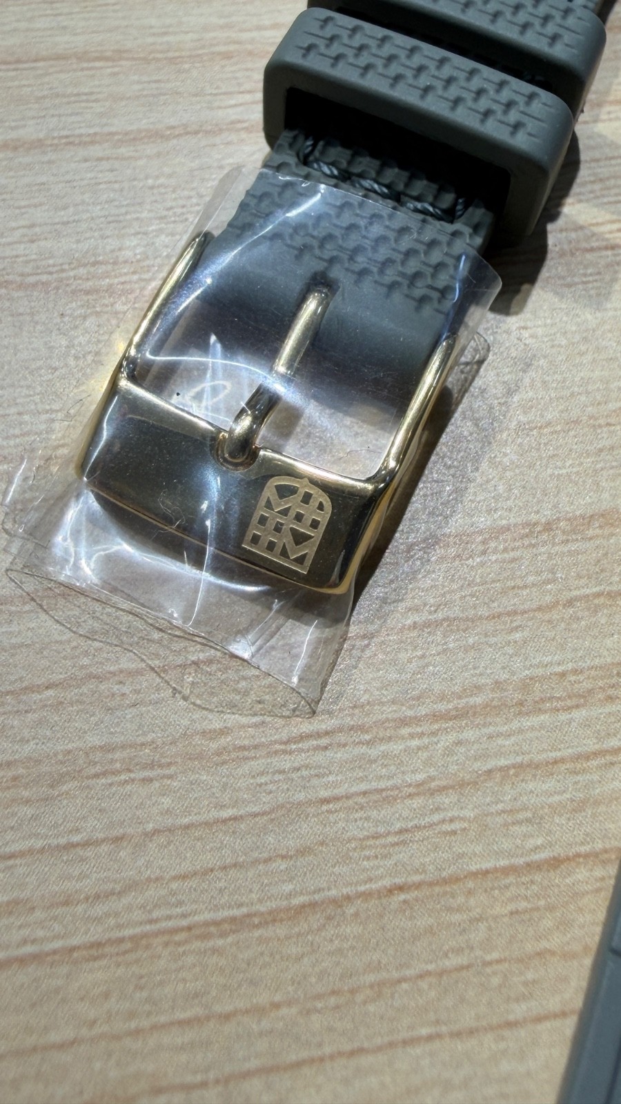 21.5mm genue frederique constant green rubber band fc-310mpwd2nhd5b