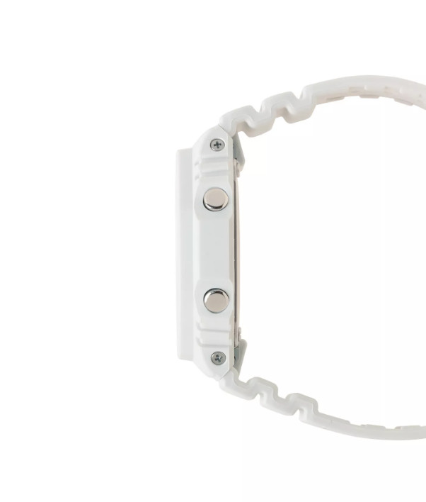 Casio G-Shock Analog/Digital White Resin White Dial Watch GA-2100-7A7