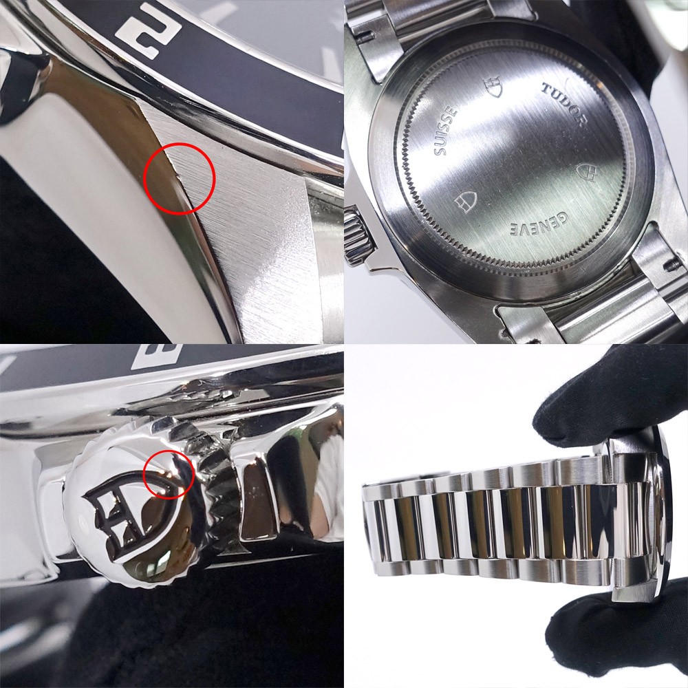Tudor Grantour Date 20500N 42mm Stainless Steel Black Wristwatch #UW2268
