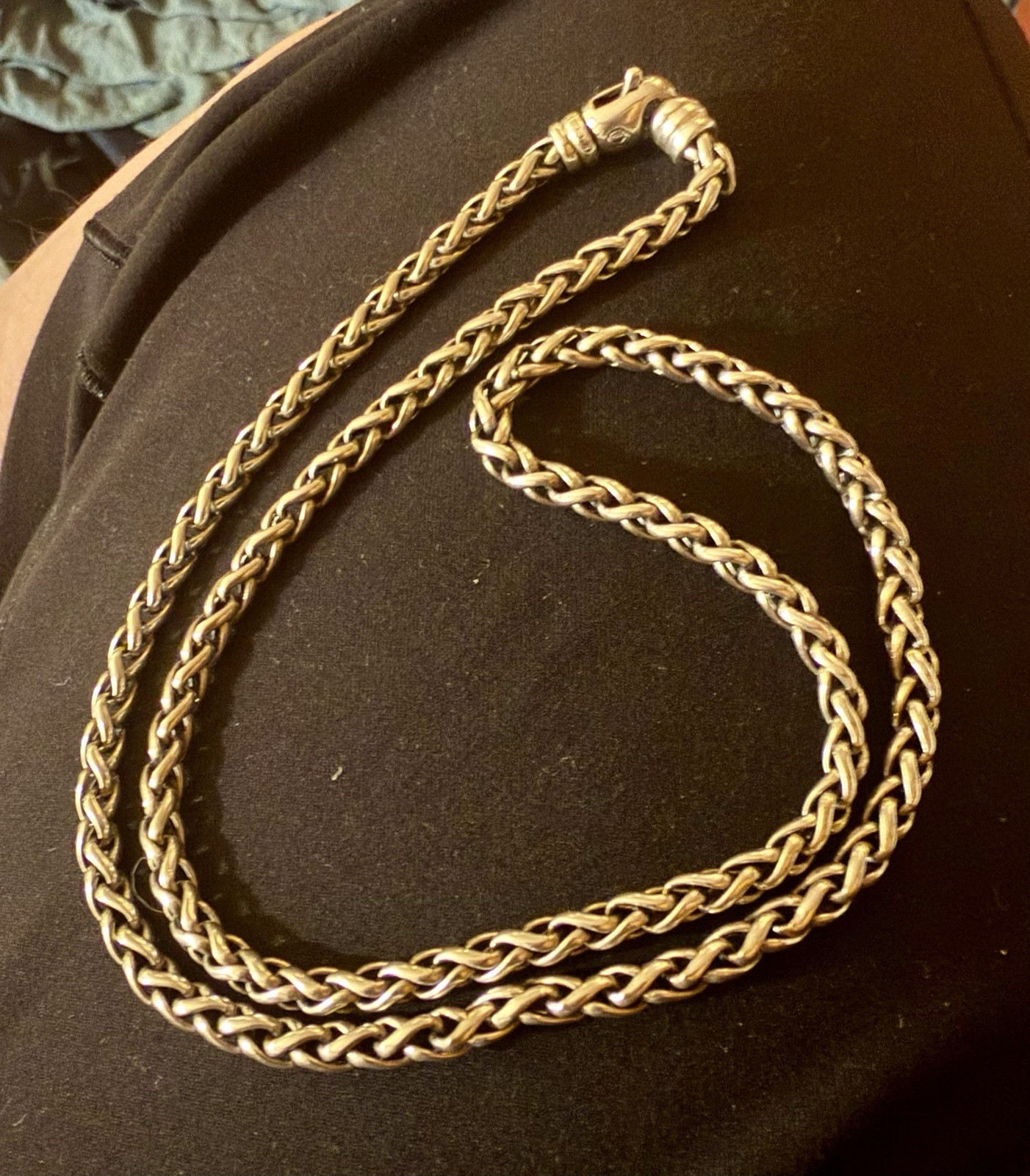 David Yurman Sterling Silver Chain Necklace 20”