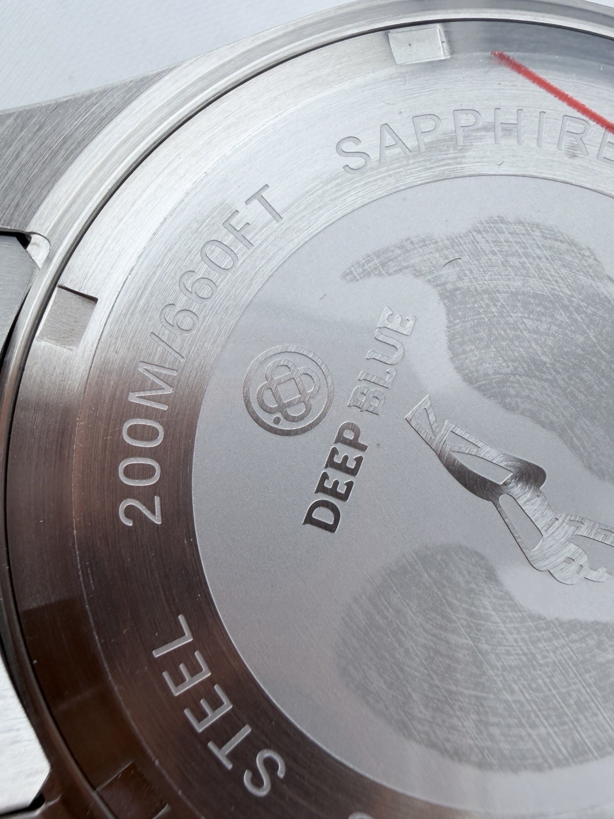 NEW Deep Blue Pro Diver Great Wave Dial Auto 200M Sapphire Full Kit #0177
