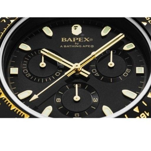 [B1P] A Bathing Ape Type 4 Bapex Automatic Mens Wristwatch [m6t]