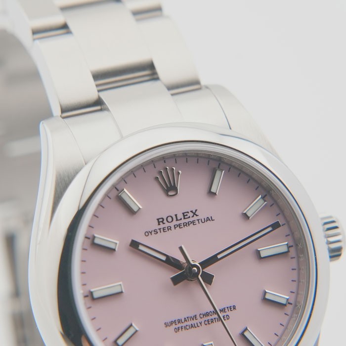 ROLEX Oyster Perpetual 31 277200 Candy Pink Warranty 2021 Box/Paper