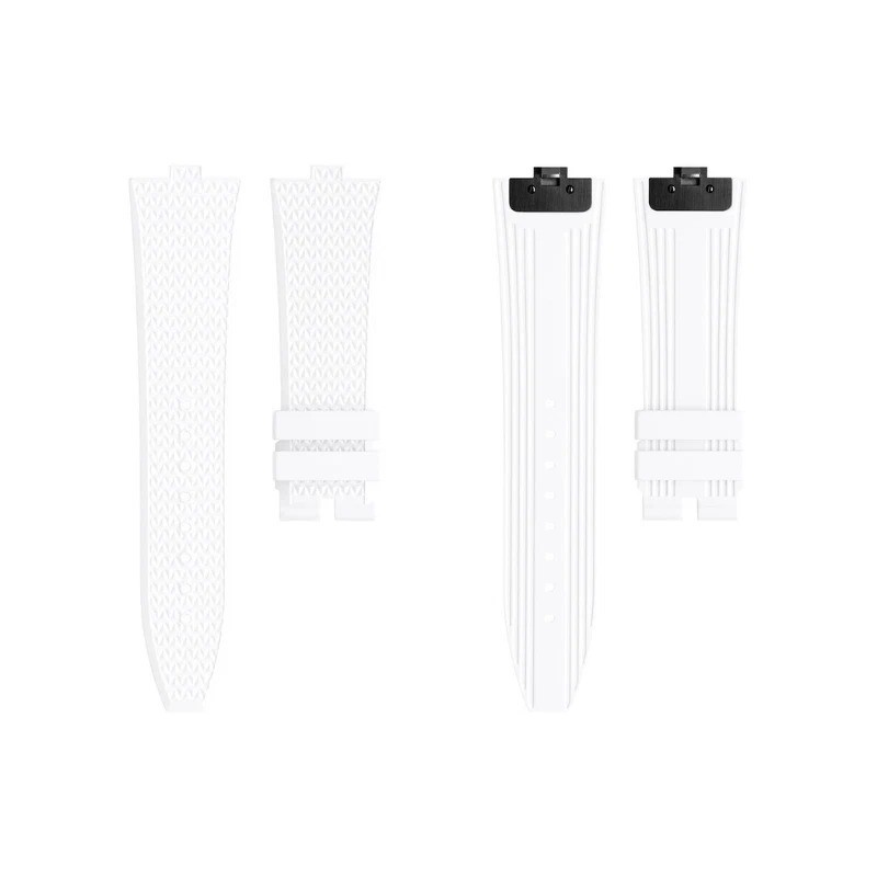 FKM Rubber Watch Strap Fits Vacheron Constantin Overseas 4500V 5500V 7900V 47040