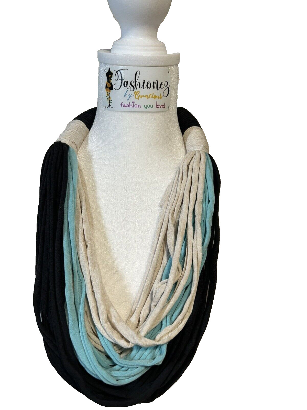 Handmade Fabric Necklace perfect for all occasions best christmas gift