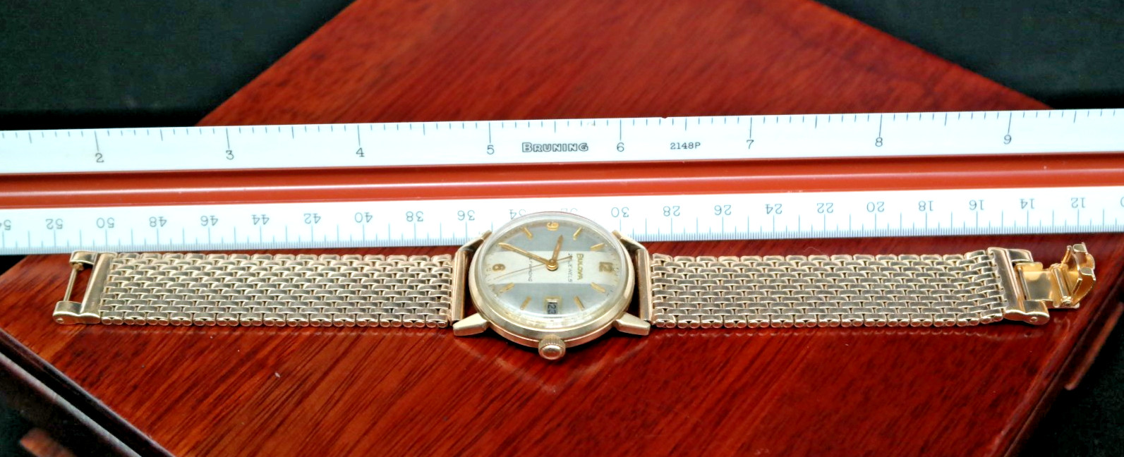 Gorgeous Vintage Bulova 23 Jewel Self-Winding Automatic Men’s Watch – Circa 1969