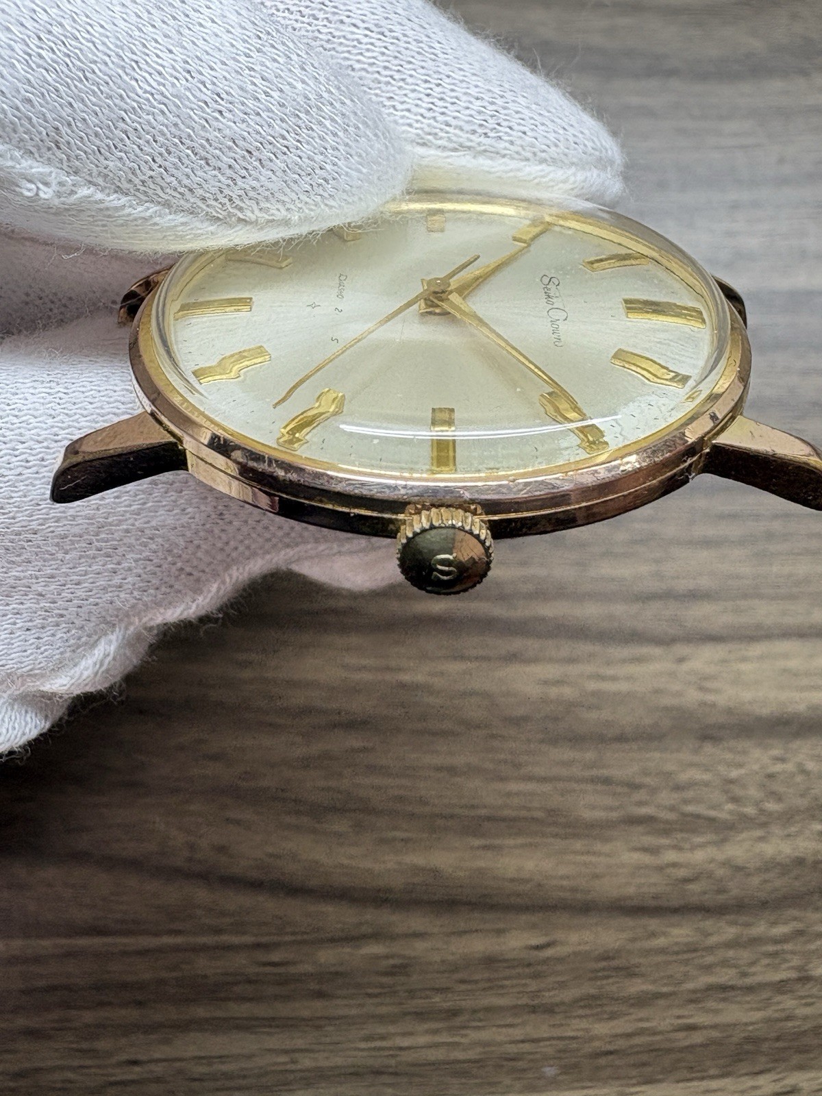 SEIKO Crown J15003 Vintage 1963 Hand-Winding Men’s Watch Overhauled Japan