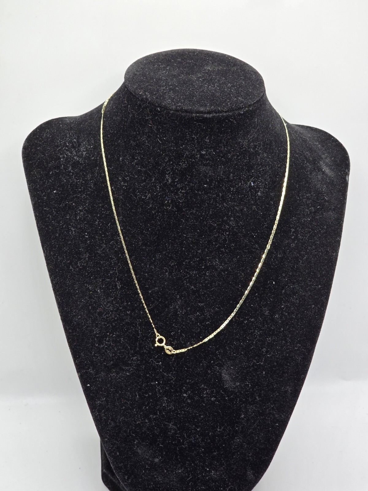 10k Yellow Gold 16″ Anker/ Mariner Link Necklace 1.2MM