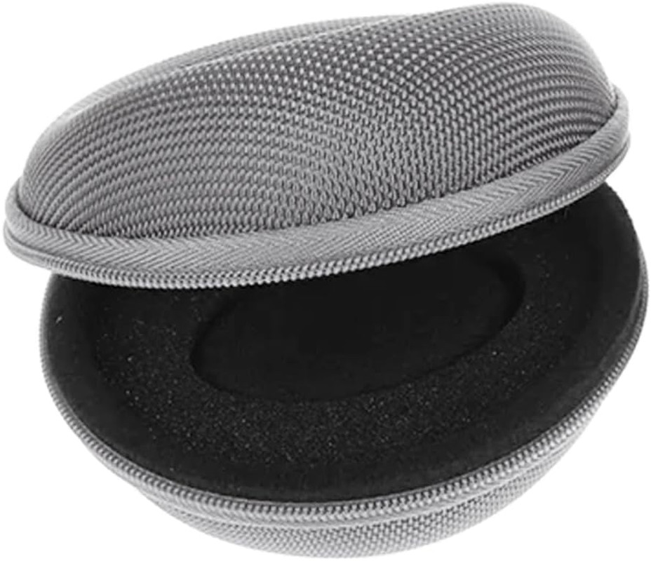 Pack of 2 Zipper Travel Watch Cases Single Watch Storage Boxes for Wristwatches