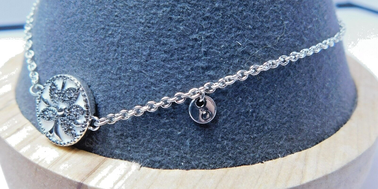 Authentic Pandora Bracelet, Silver Tree of Life, Sliding Clasp, #597776CZ