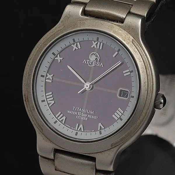 Working condition, excellent condition. Citizen Attesa 7810-571606TA Quartz Blac