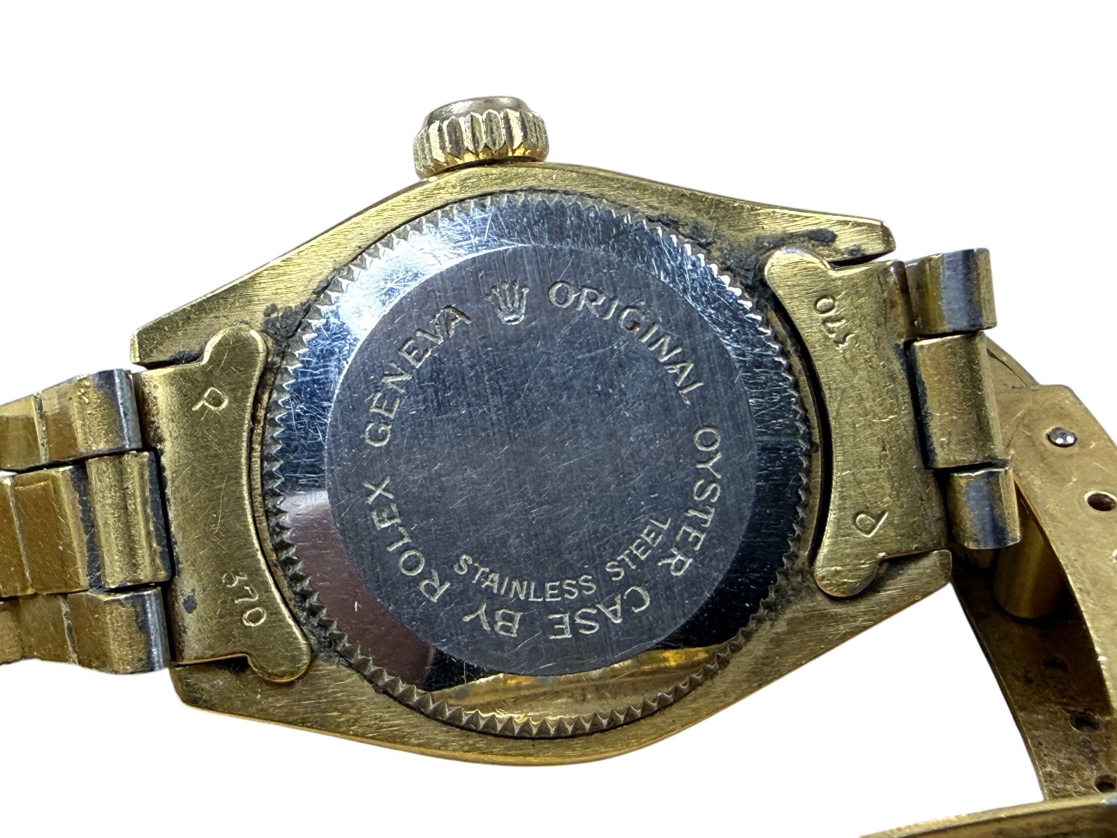 Vintage ladies Rolex Tudor Princess Oysterdate automatic wristwatch RUNNING