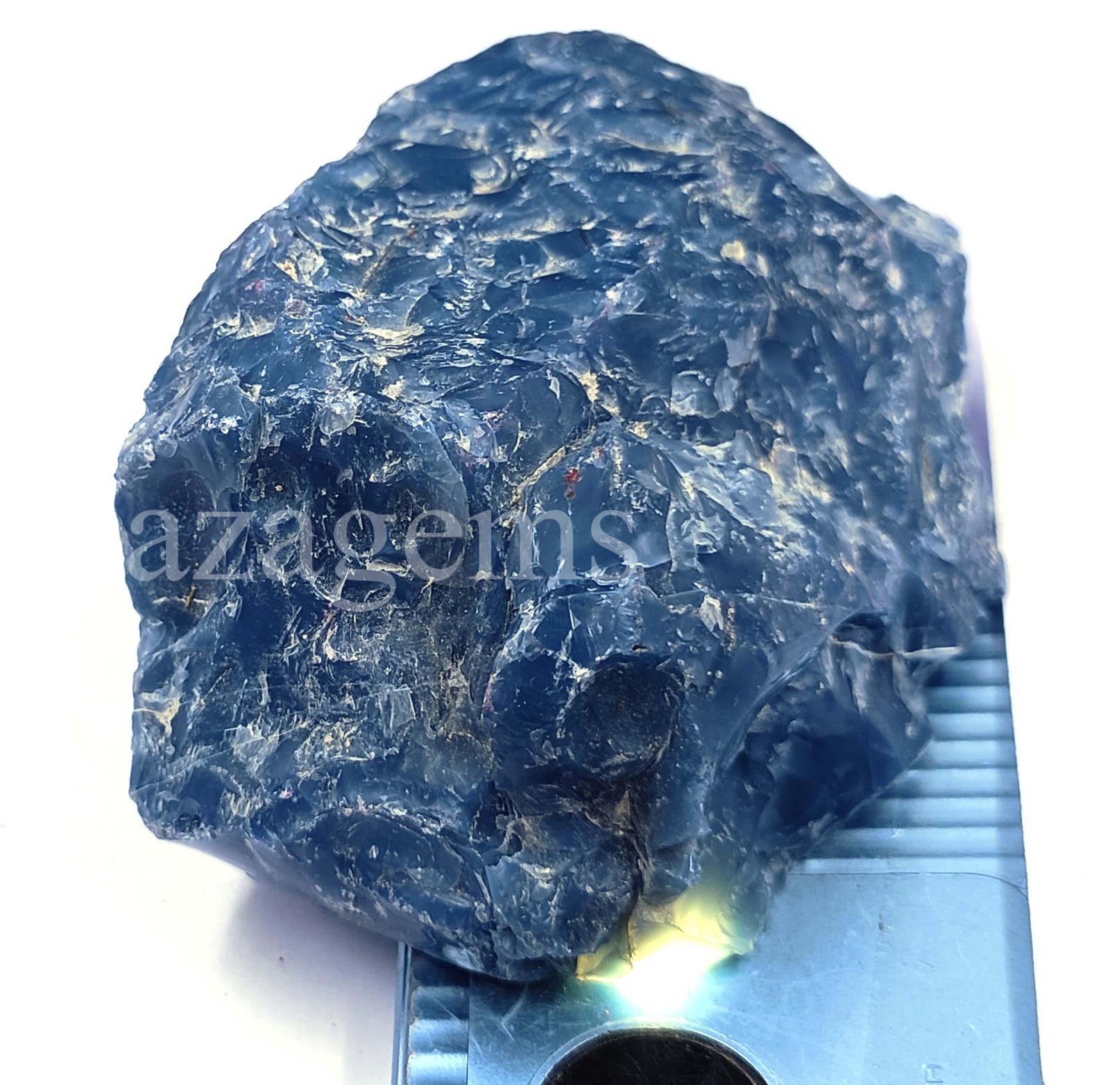 Huge 985 Ct Rough Sky-Blue Opal Natural Australian Certified Gemstone 5ARB