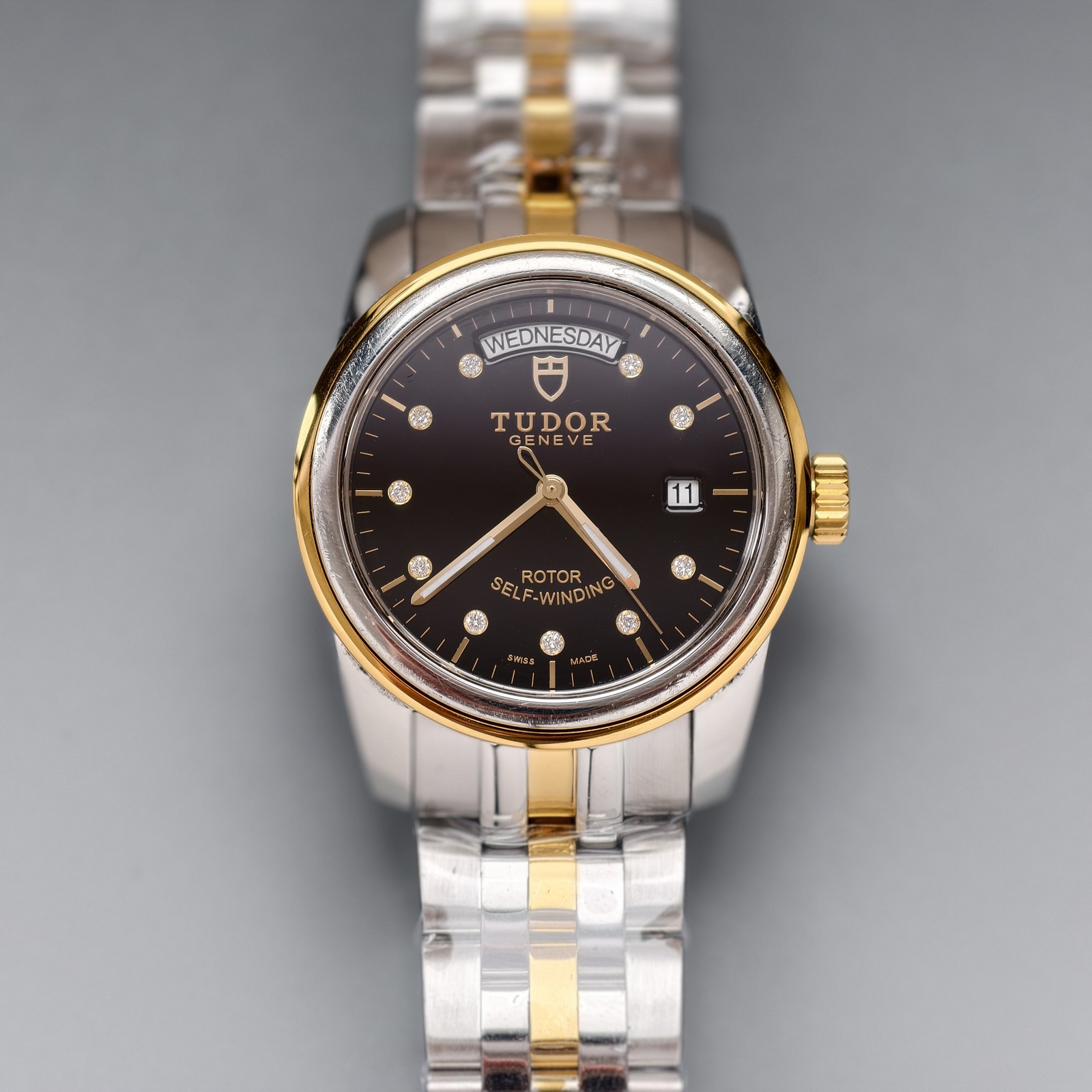 Tudor Black Dial Glamour M56003-0008 Men’s Watch Automatic 39mm Date