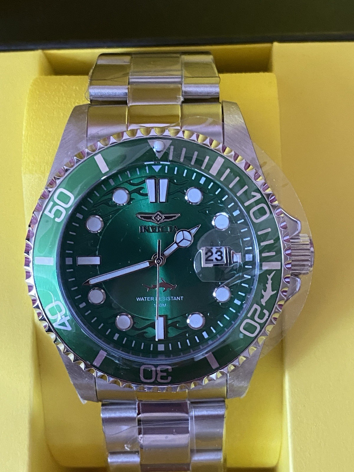 NEW Invicta Pro Diver Currentwave Men’s Watch 43mm Steel (30020) Brand New