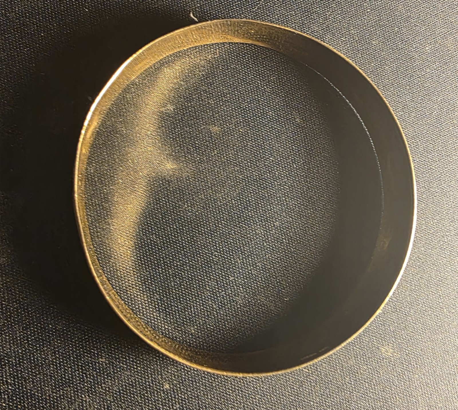 Beautiful 14K Gold Bangle Bracelet Slip On 12mm 16.5 Grams 7.5 Inches