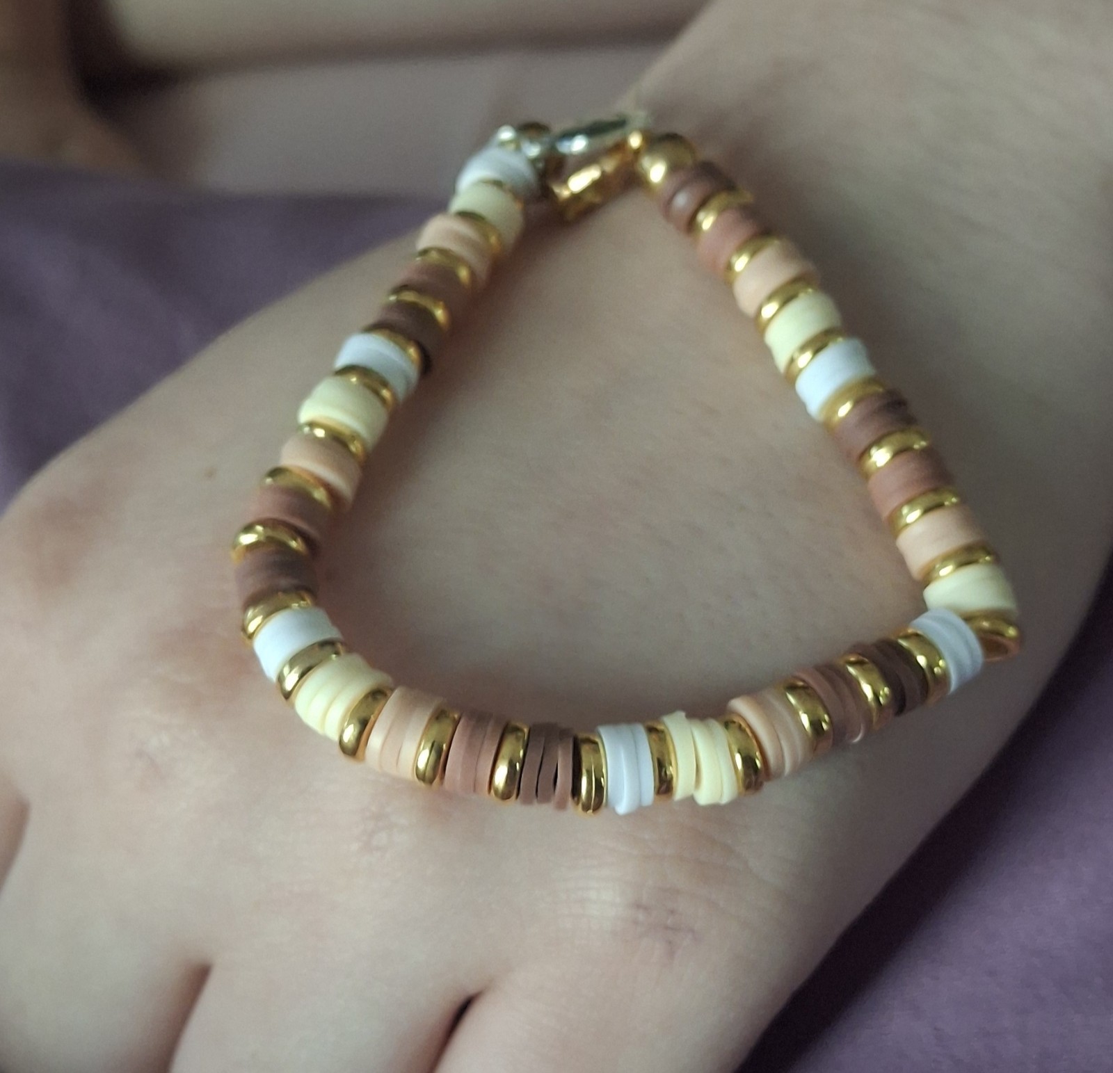 Natural & Neutral Bracelet-Handmade